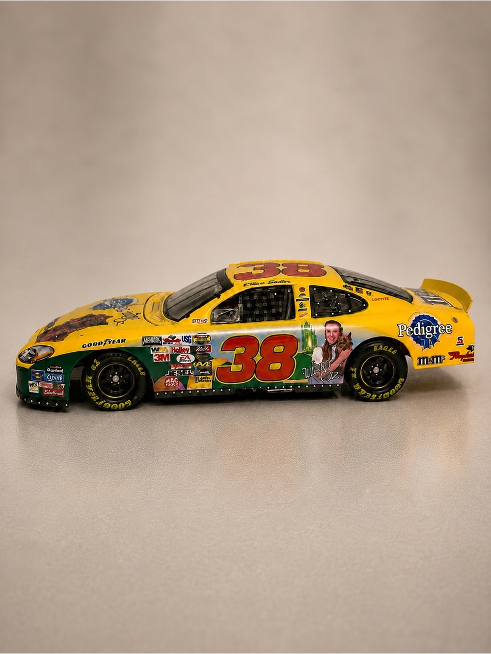 Elliott Sadler Diecast Racecar #38 Wizard of Oz